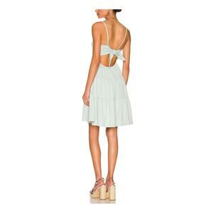 Minkpink 'Hunter' Green Smock Back Cut Out Dress Size S - NWT
